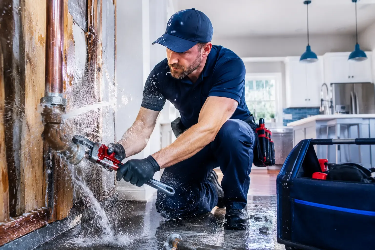 Local emergency pipe repair professionals in Center Cross, VA