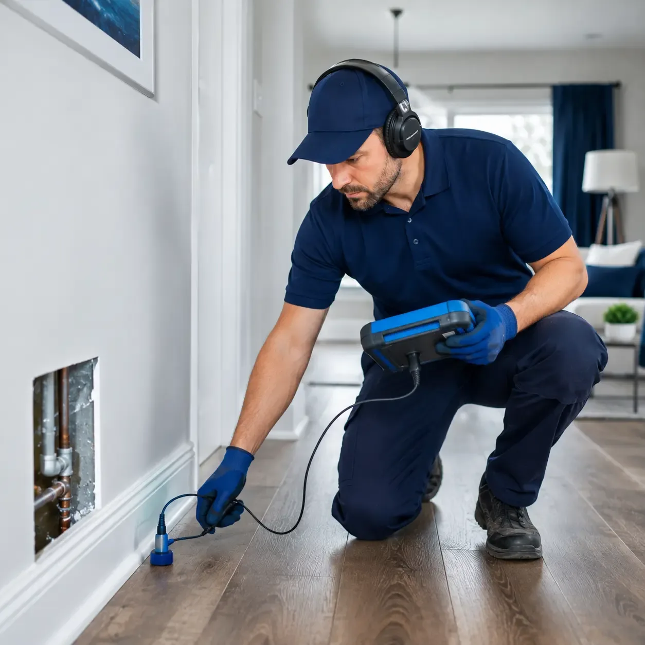 Emergency plumbing professionals serving Center Cross, VA